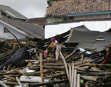 印尼海啸救灾